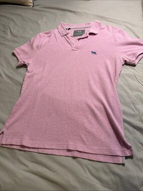 Classic Pink Polo Shirt 100% Australian Cotton